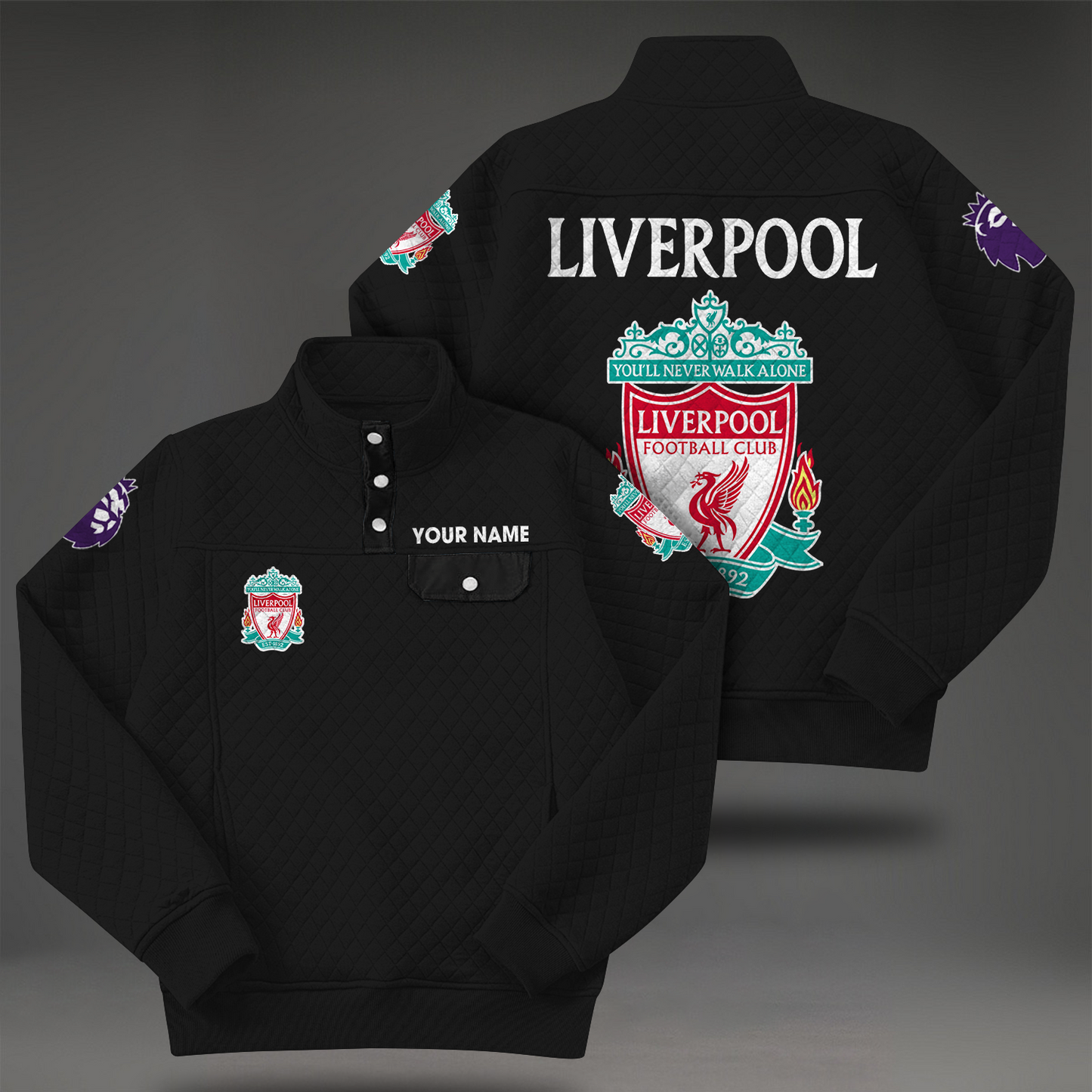 LIV x EPL Quilted Sweatshirt DatND DVT