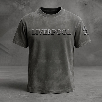 LIV x UEFA Embossed Tshirt DATND TANTD 2310