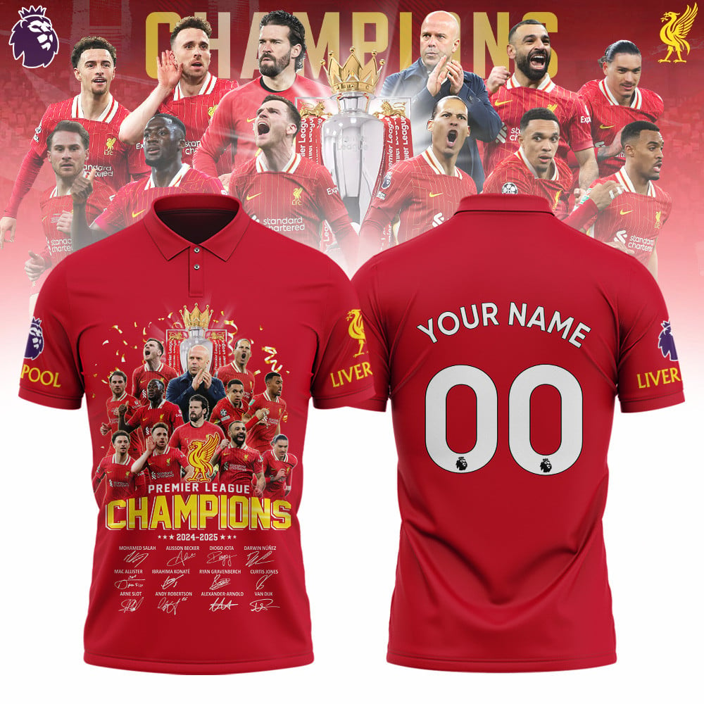 LIVERPOOL FC  3D SHIRT CHAMPIONS NDD