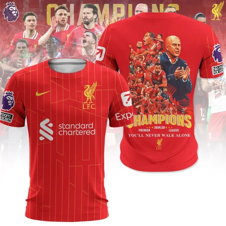 LIVERPOOL FC  3D SHIRT CHAMPIONS V3 NDD