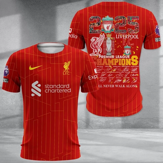 LIVERPOOL FC  3D SHIRT CHAMPIONS V5 NDD