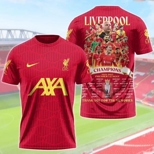 LIVERPOOL FC  3D SHIRT CHAMPIONS V8 NDD