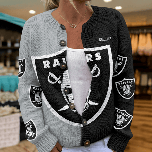 LV x NFL Cardigan Sweatshirt With Button v1  DatND DVT