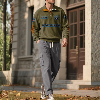 LV x NFL Men's Corduroy Sweatshirt 1011 DatND DVT