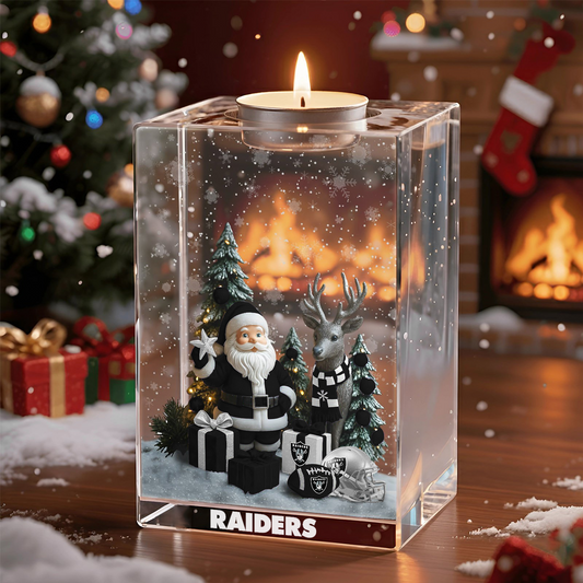 LV x NFL Personalized Christmas Crystal Candle Holder 2211 DatND DVT