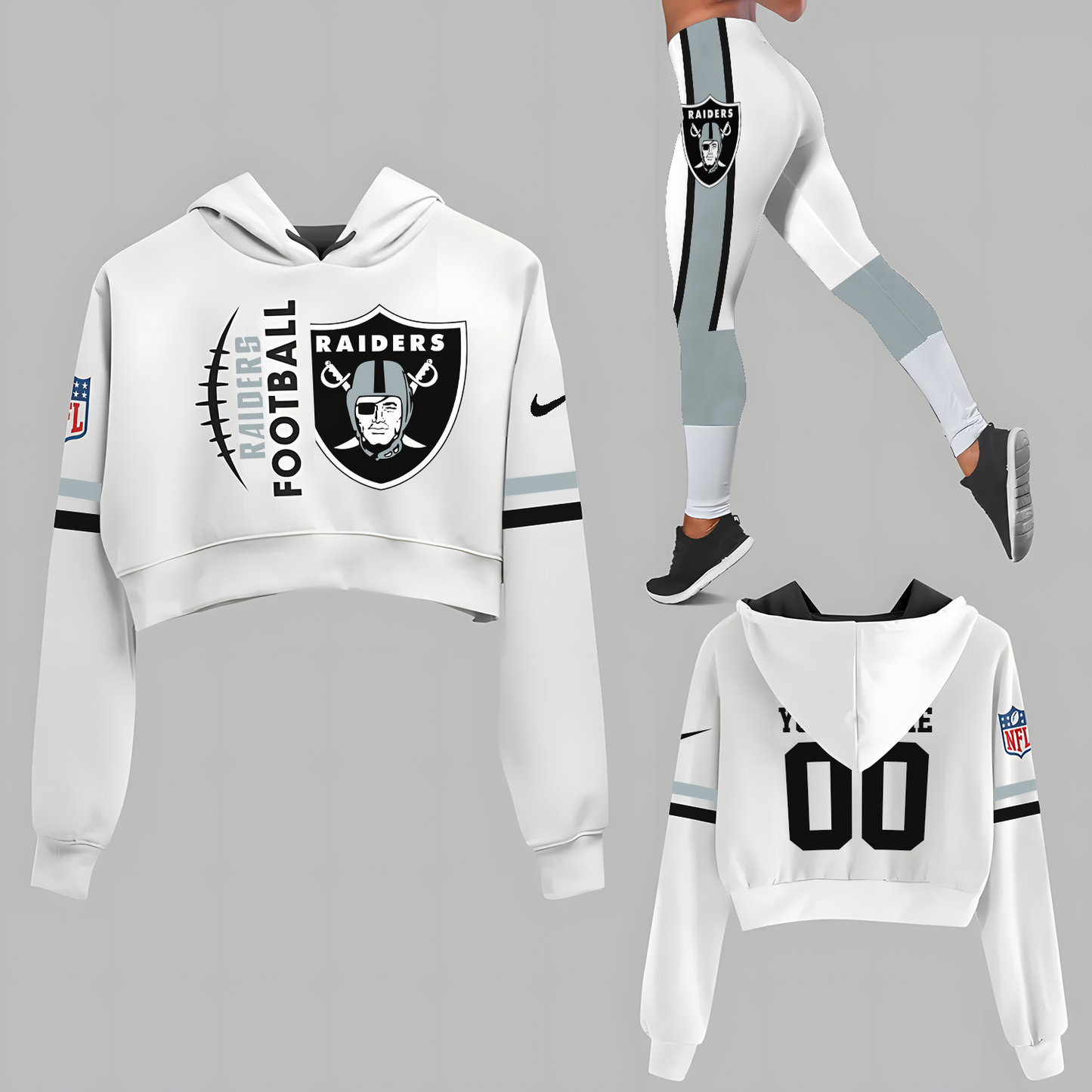 LV x NFL Set Hoodie And Legging Workout DatND DVT