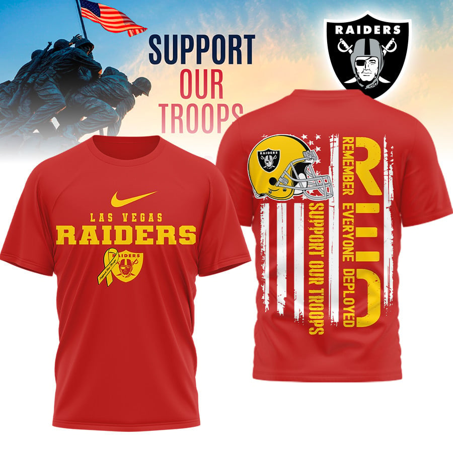 LVR Premium NFL Support Our Troops T-shirt DDT 101125 HLPHUONG