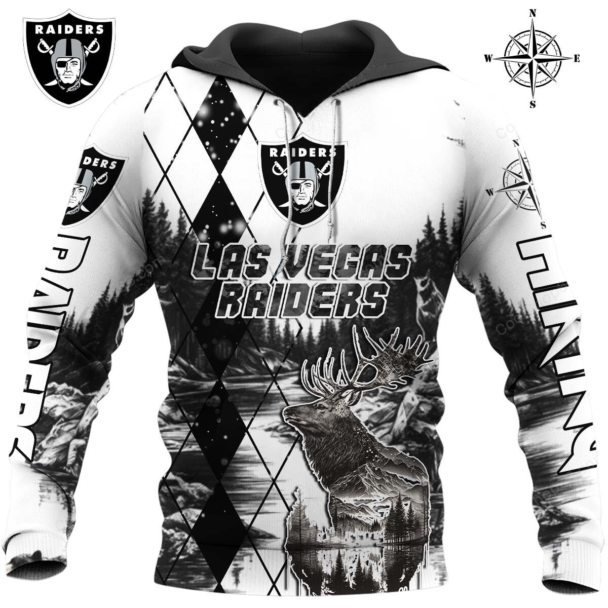 LVR x NFL Hiking 3D Hoodie DDT CTND