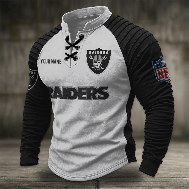 LVR x NFL Men Stand Collar Long Sleeve Top DDT  CTND