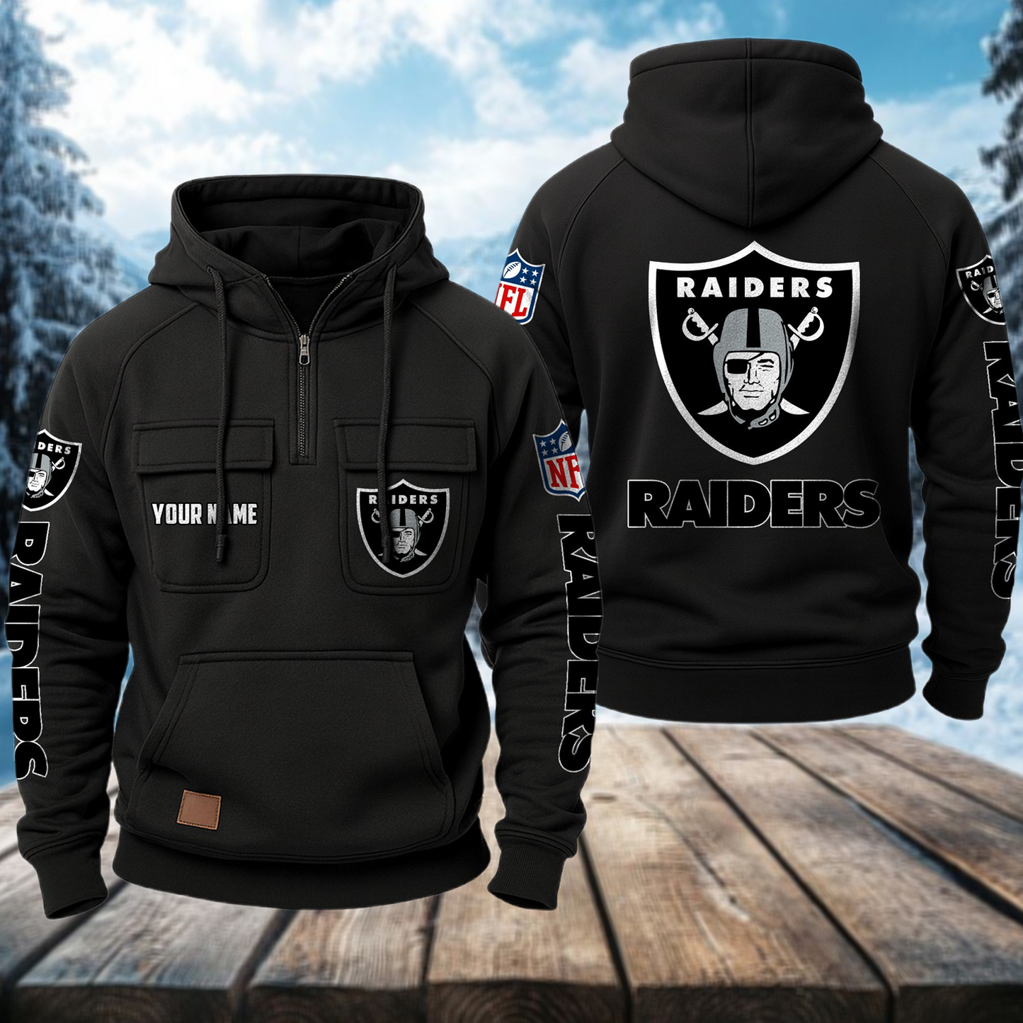 LVR x NFL Premium Hoodie DATND TANTD