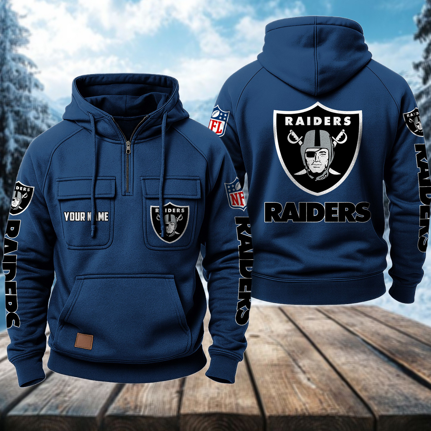 LVR x NFL Premium Hoodie DATND TANTD