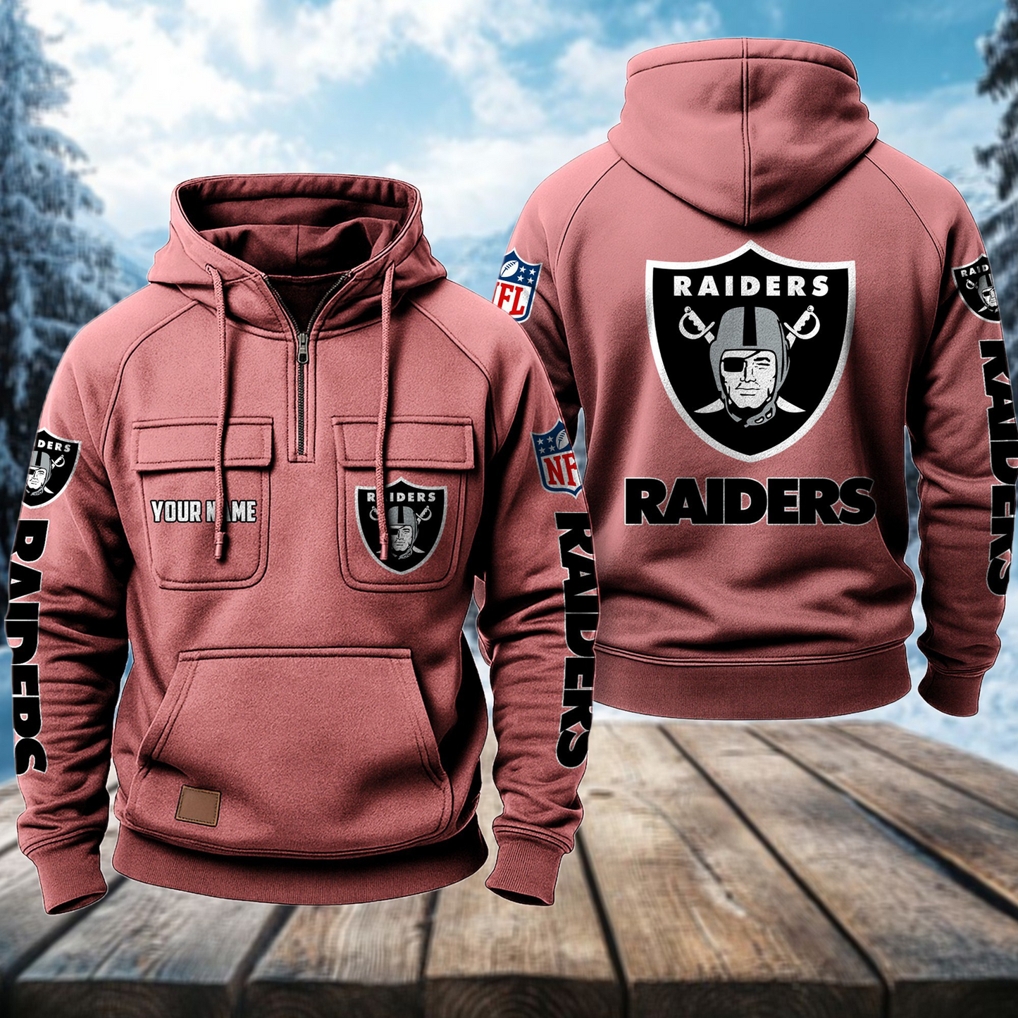 LVR x NFL Premium Hoodie DATND TANTD
