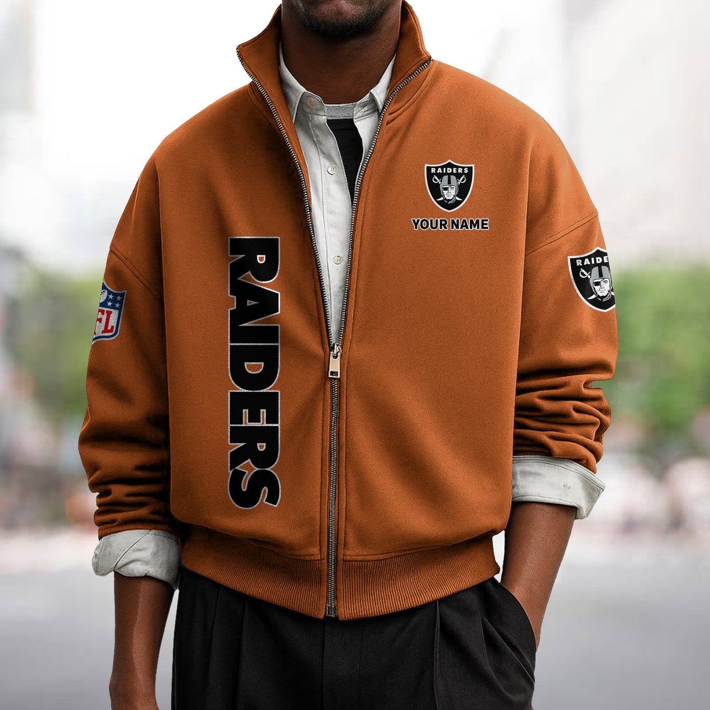 LVR x NFL Sweatshirt Full Zip DATND TANTD