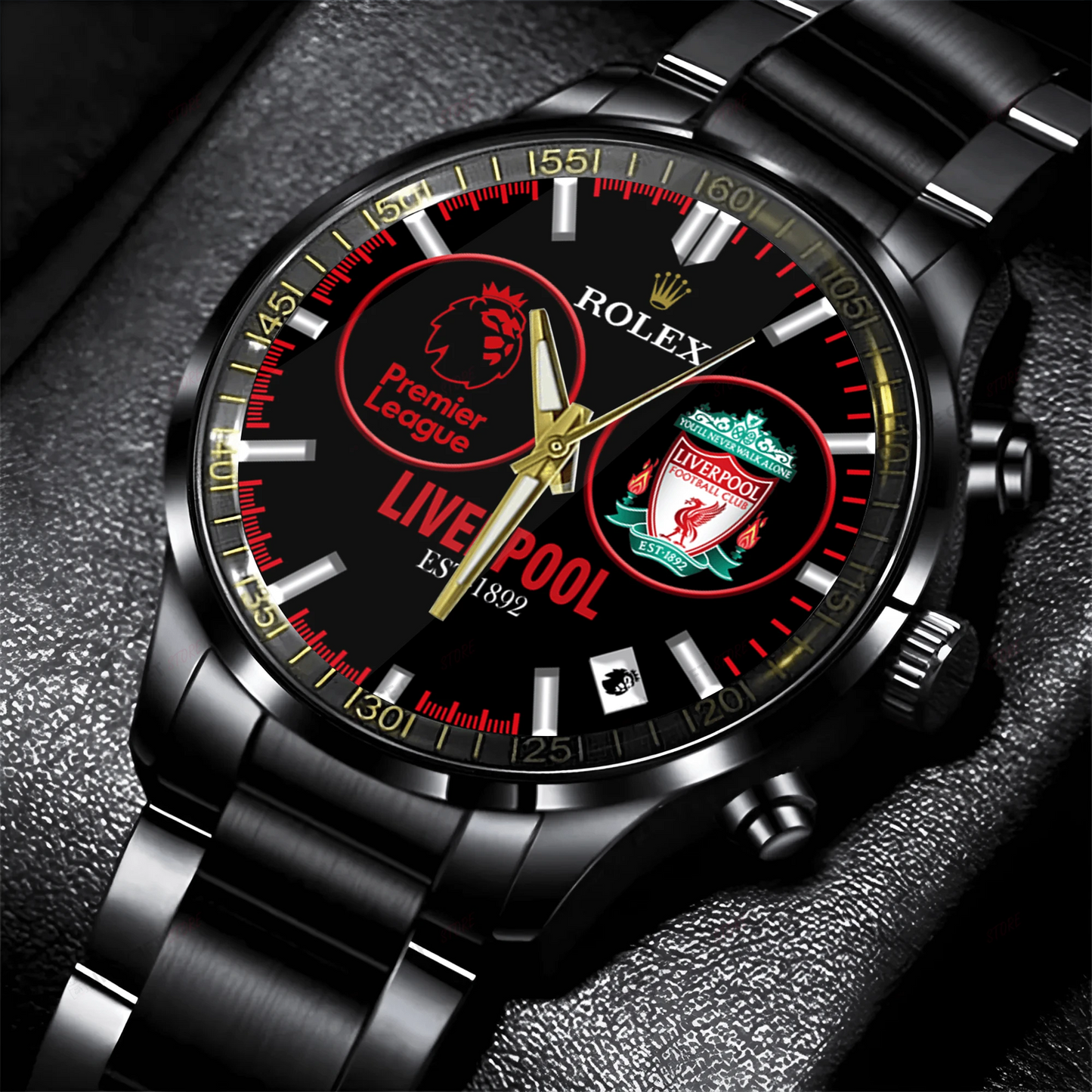 Liverpool Champions Luxury Stainless Steel Watch V6 NDD