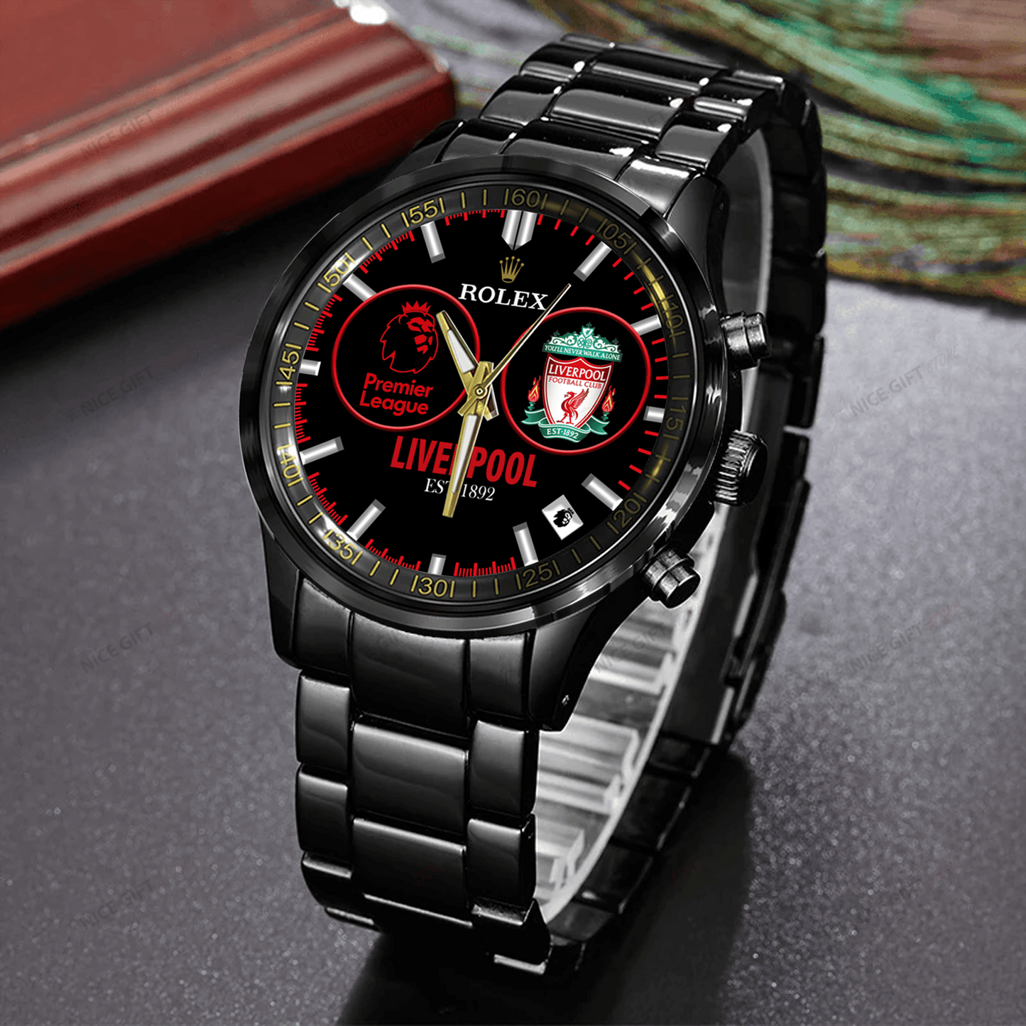Liverpool Champions Luxury Stainless Steel Watch V6 NDD