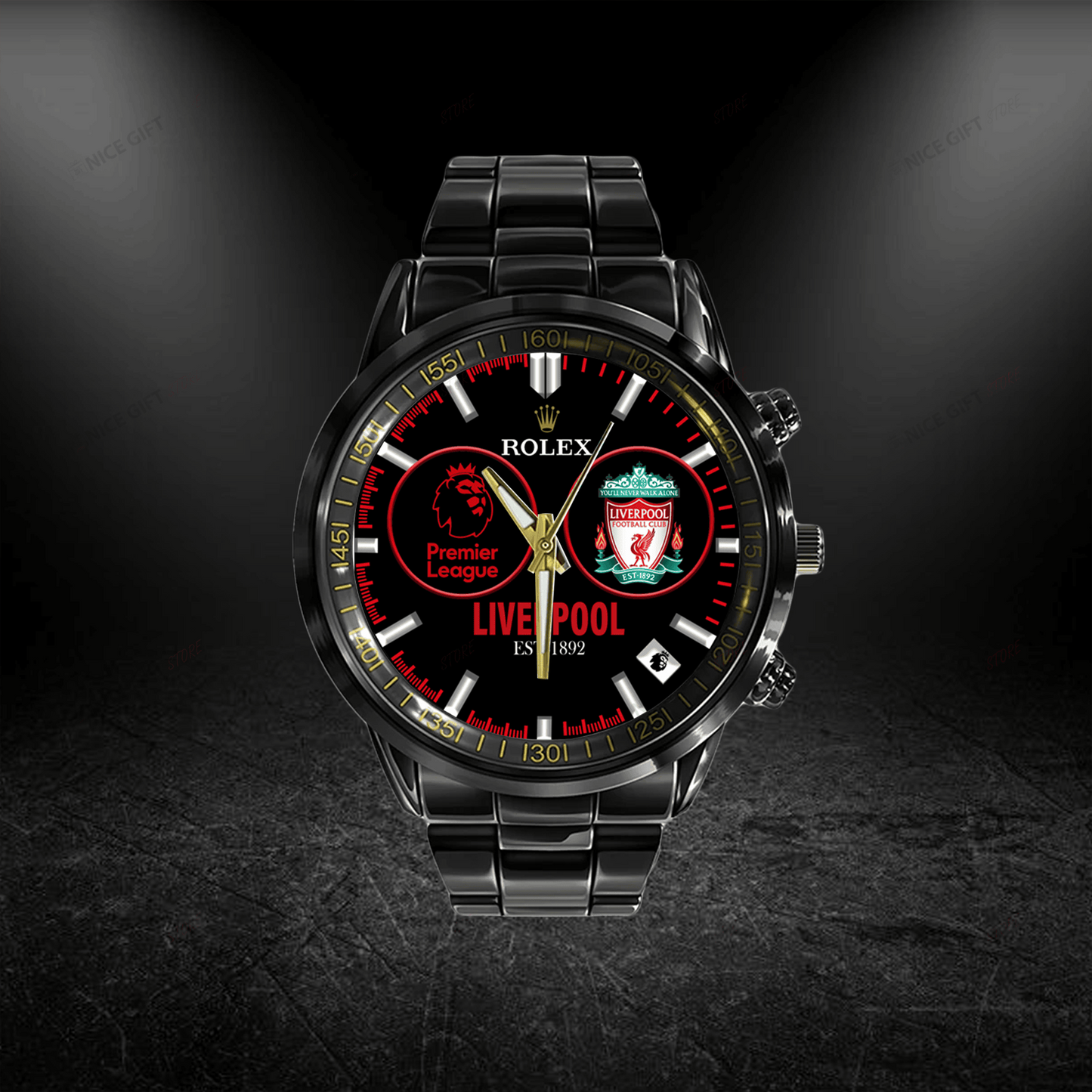 Liverpool Champions Luxury Stainless Steel Watch V6 NDD