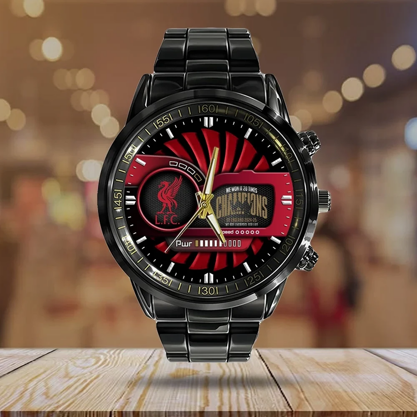 Liverpool Champions Luxury Stainless Steel Watch V6 NDD