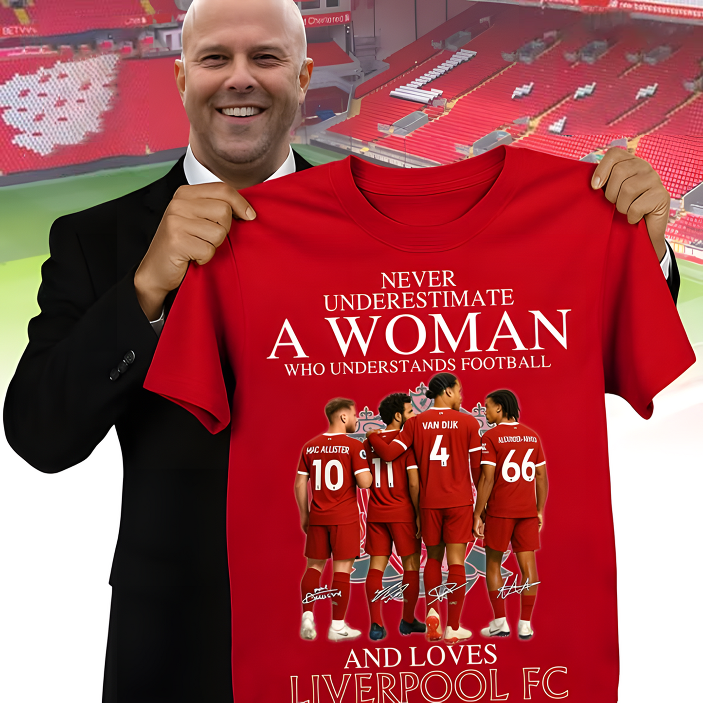 Liverpool Champions Premier League 2025 2D Shirt NDD DVT