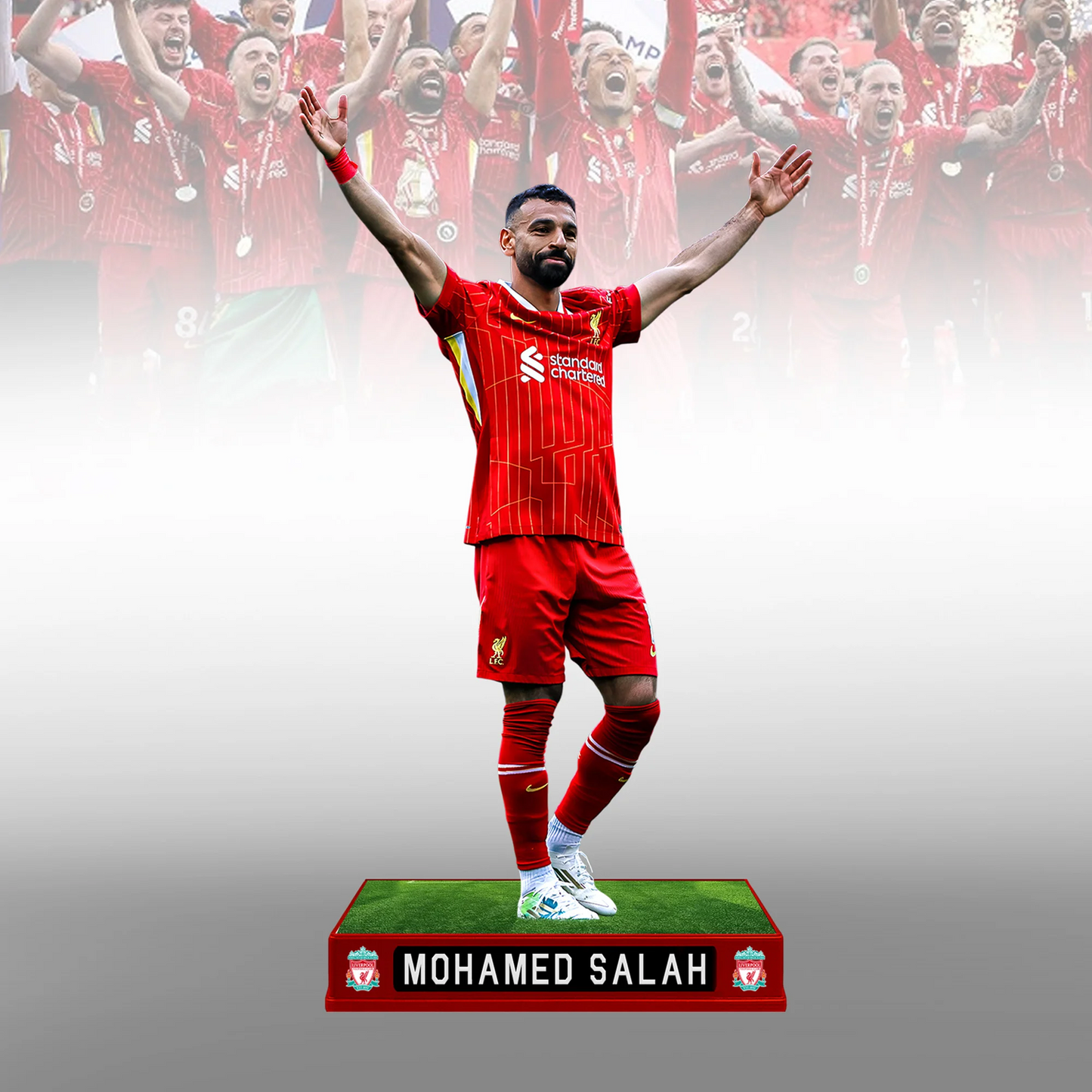 Liverpool Champions Premier League 2025 Premium Acrylic Plaque V3 NDD DVT