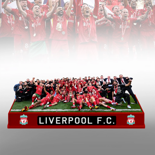 Liverpool Champions Premier League 2025 Premium Acrylic Plaque V4 NDD DVT