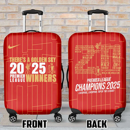 Liverpool F.C 2024- 2025 EPL Champions Luggage Cover NDD
