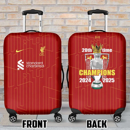 Liverpool F.C 2024- 2025 EPL Champions Luggage Cover V2 NDD