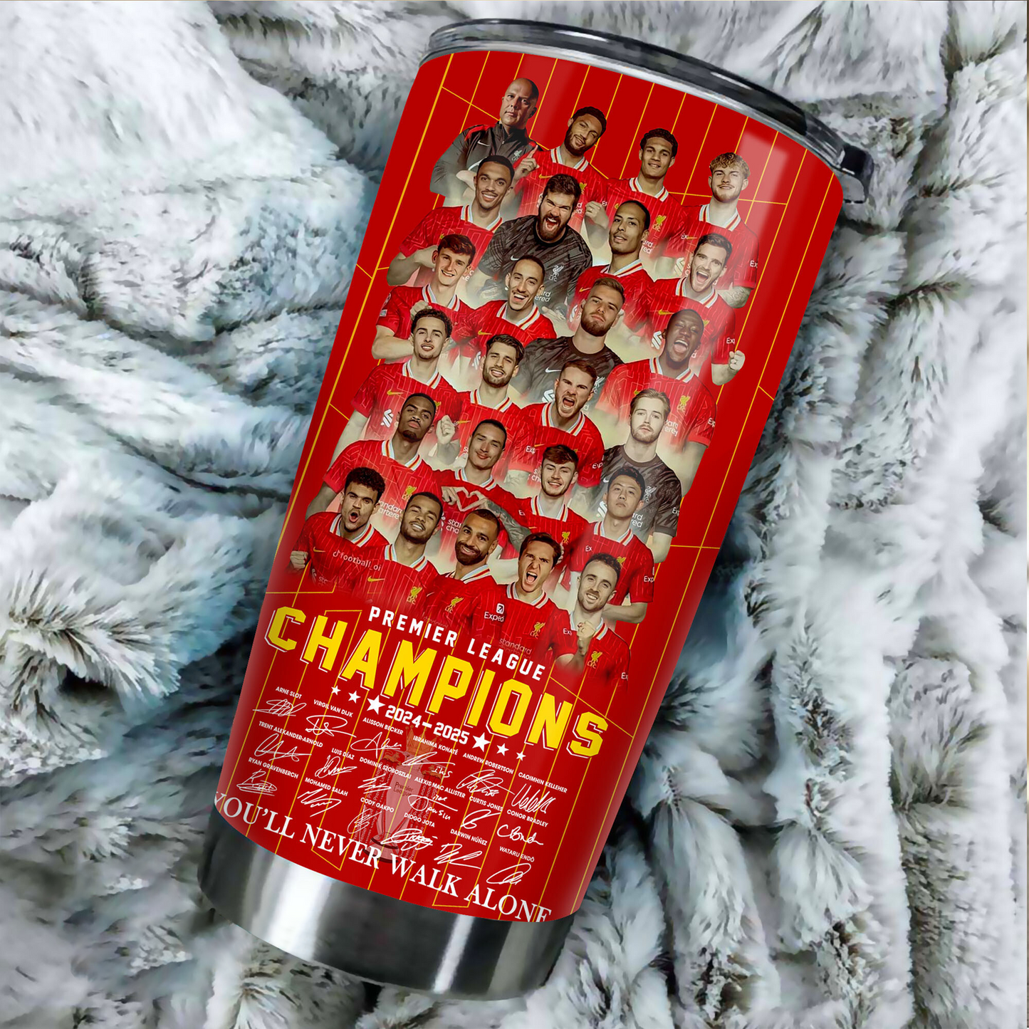 Liverpool F.C Premier League Champions Tumbler 2025 2604 NDD
