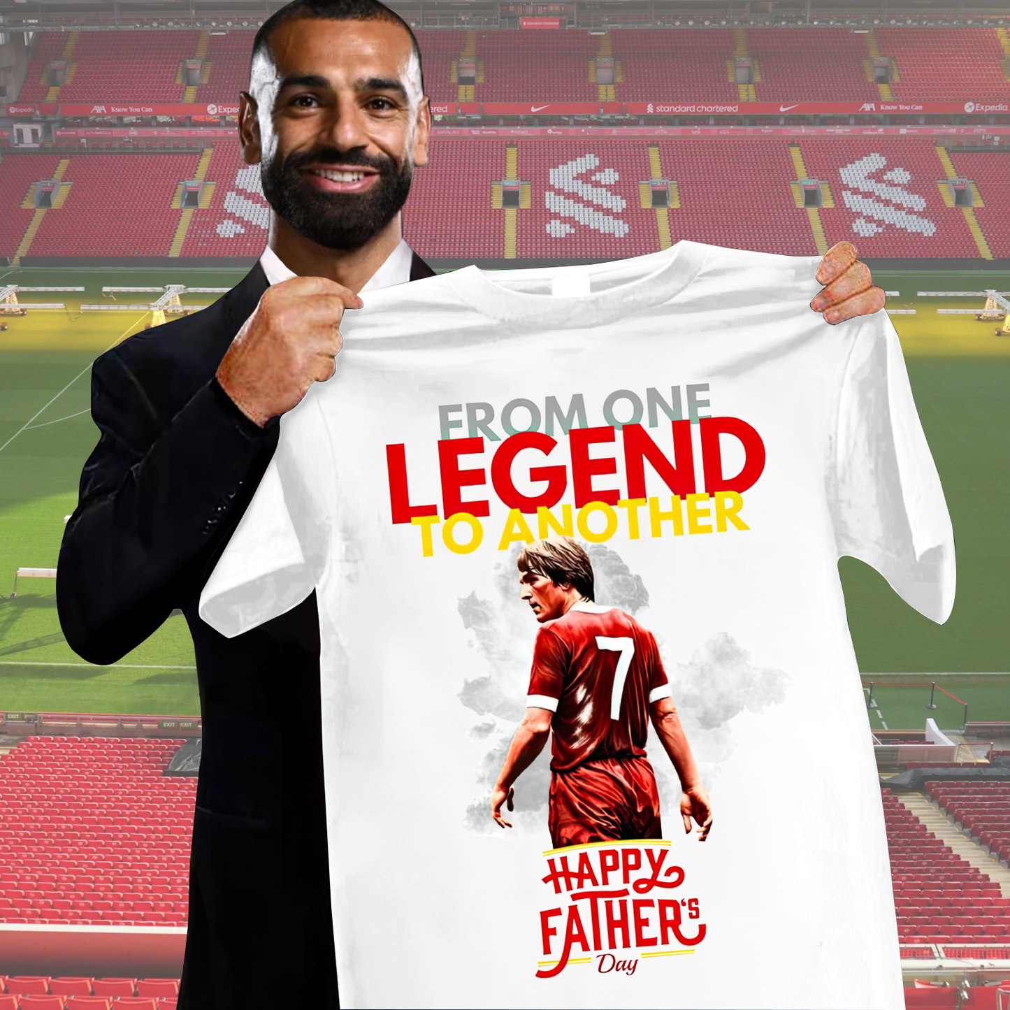 Liverpool FC - From One Legend To Another Shirt DDTCTND