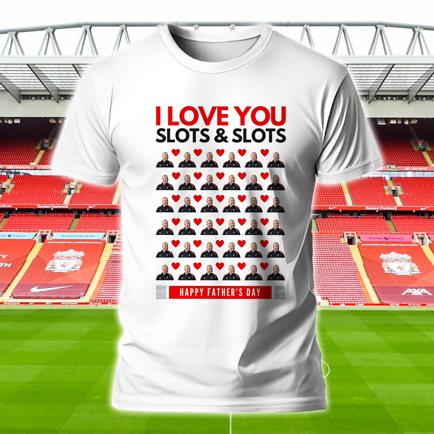 Liverpool FC - I Love You Slots & Slots Shirt DDTCTND