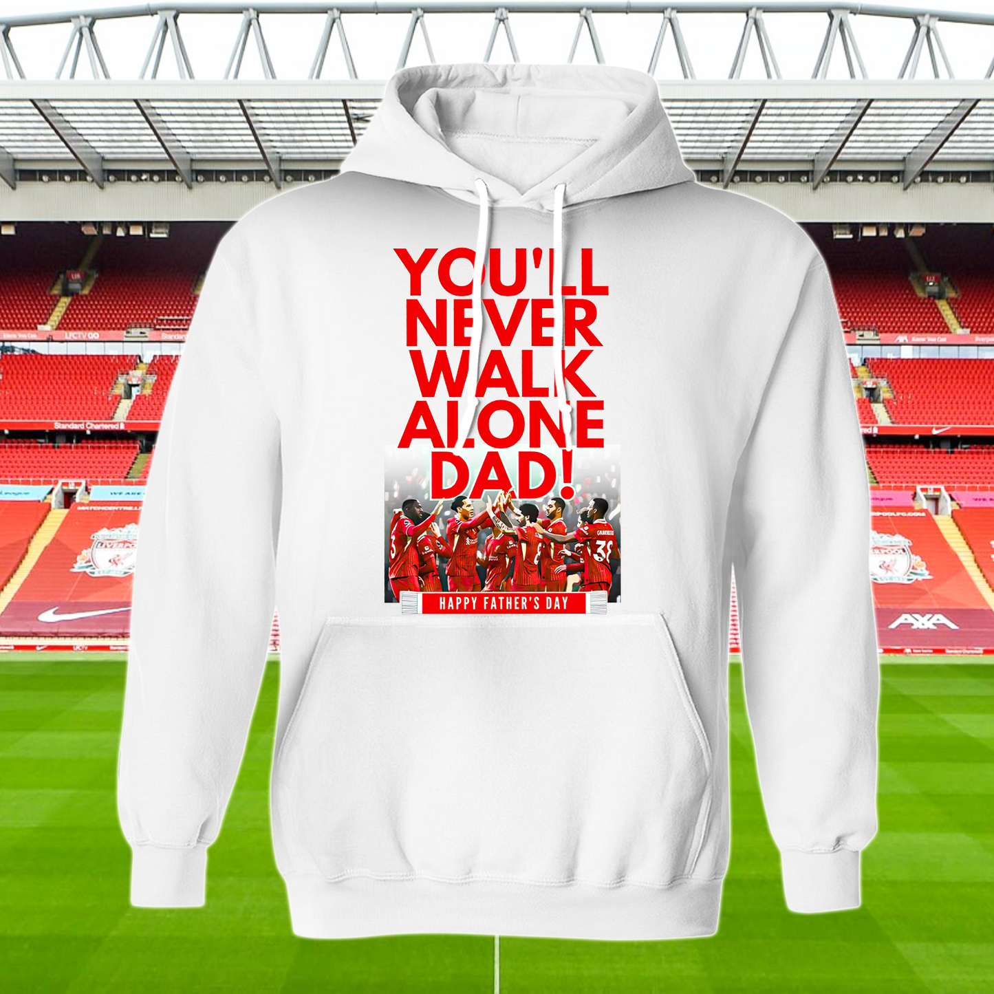 Liverpool FC - You Never Walk Alone Dad Shirt DDTCTND