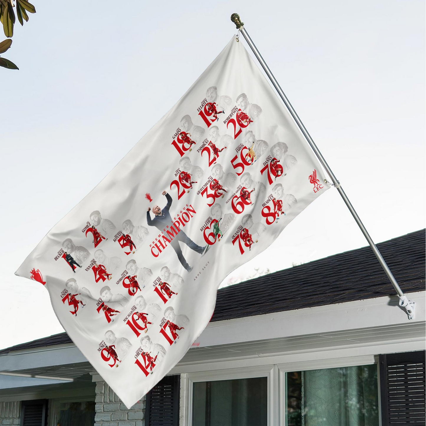 Liverpool FC 3D House Flag NDD