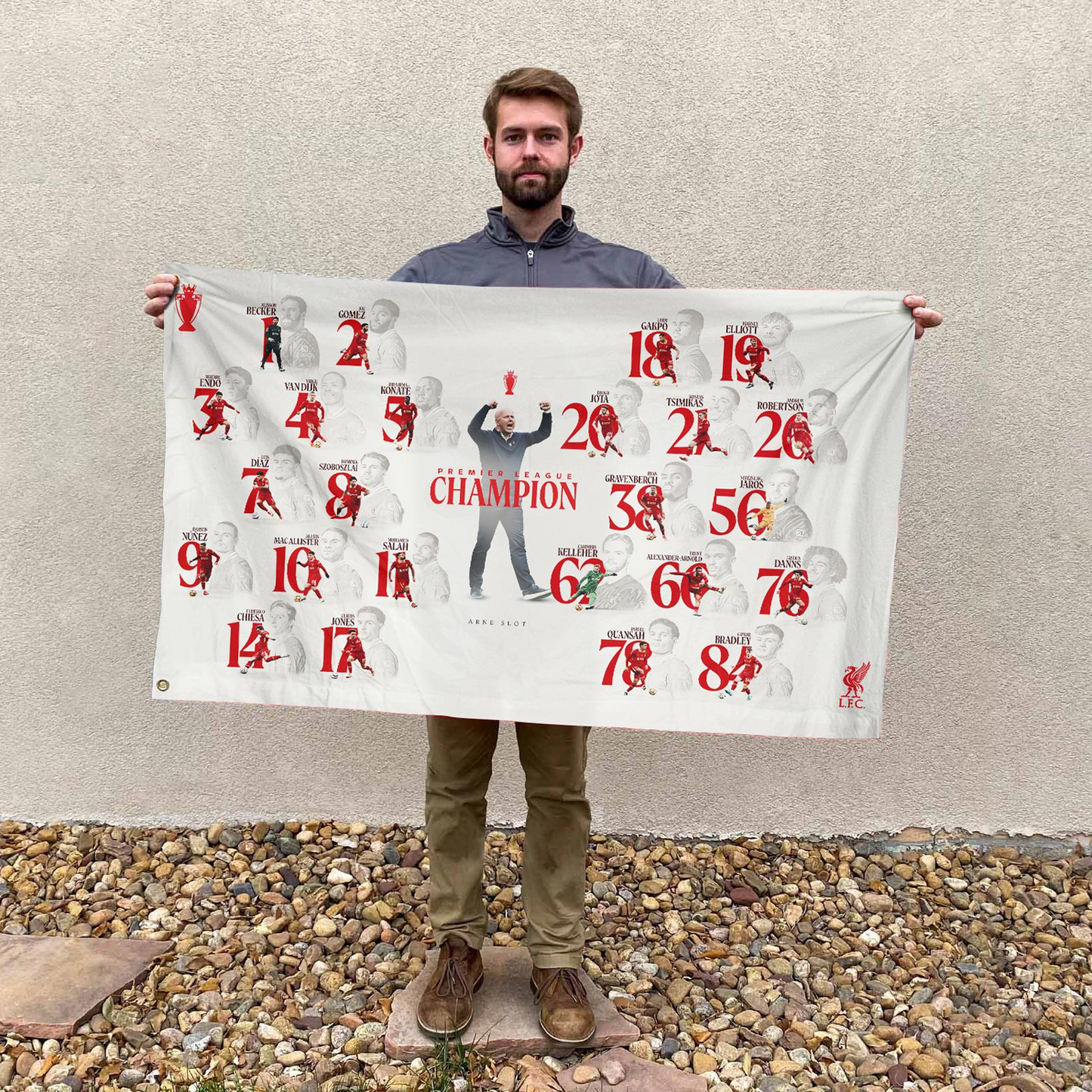 Liverpool FC 3D House Flag NDD