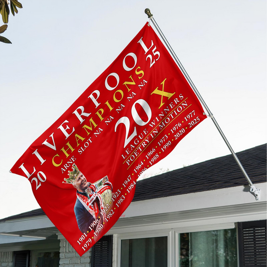 Liverpool FC 3D House Flag V2 NDD