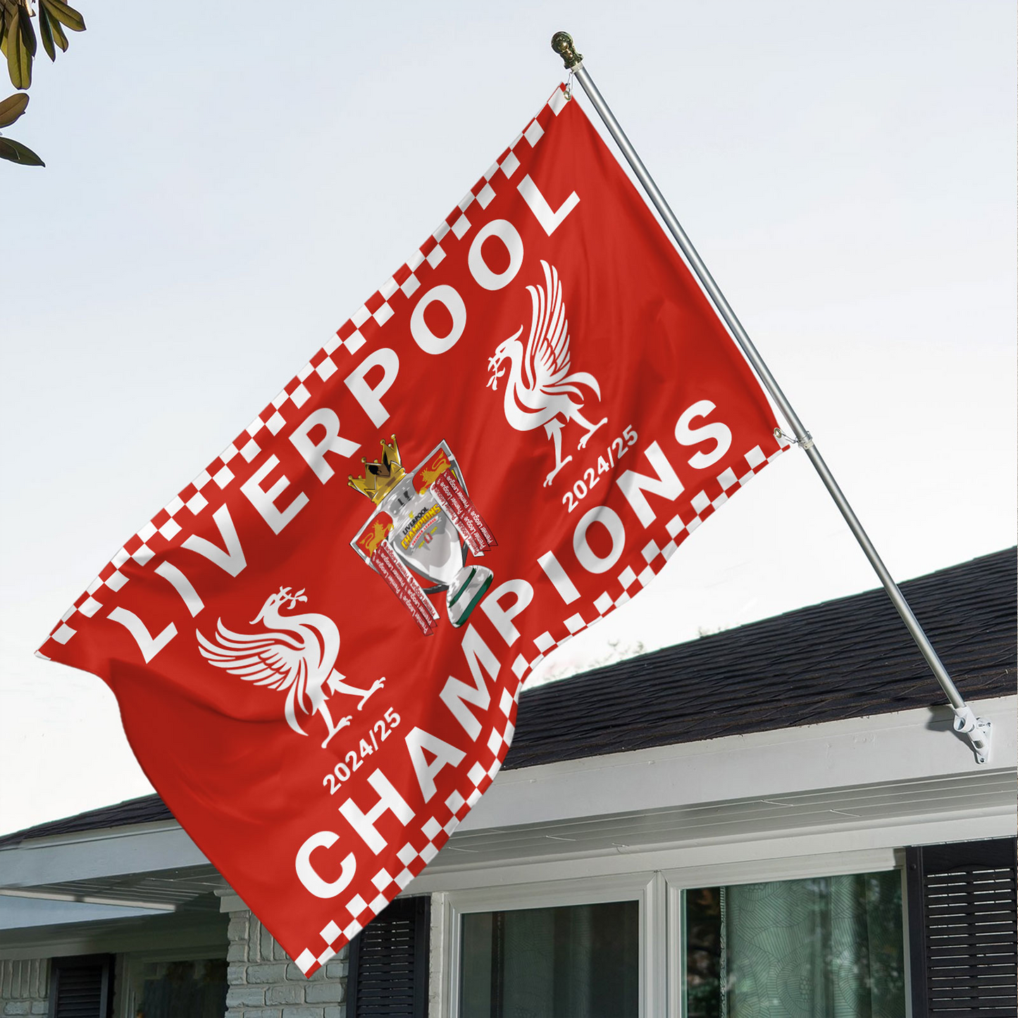 Liverpool FC 3D House Flag V2 NDD