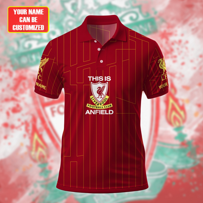 Liverpool FC 3D Polo Shirt NDD