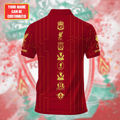 Liverpool FC 3D Polo Shirt NDD