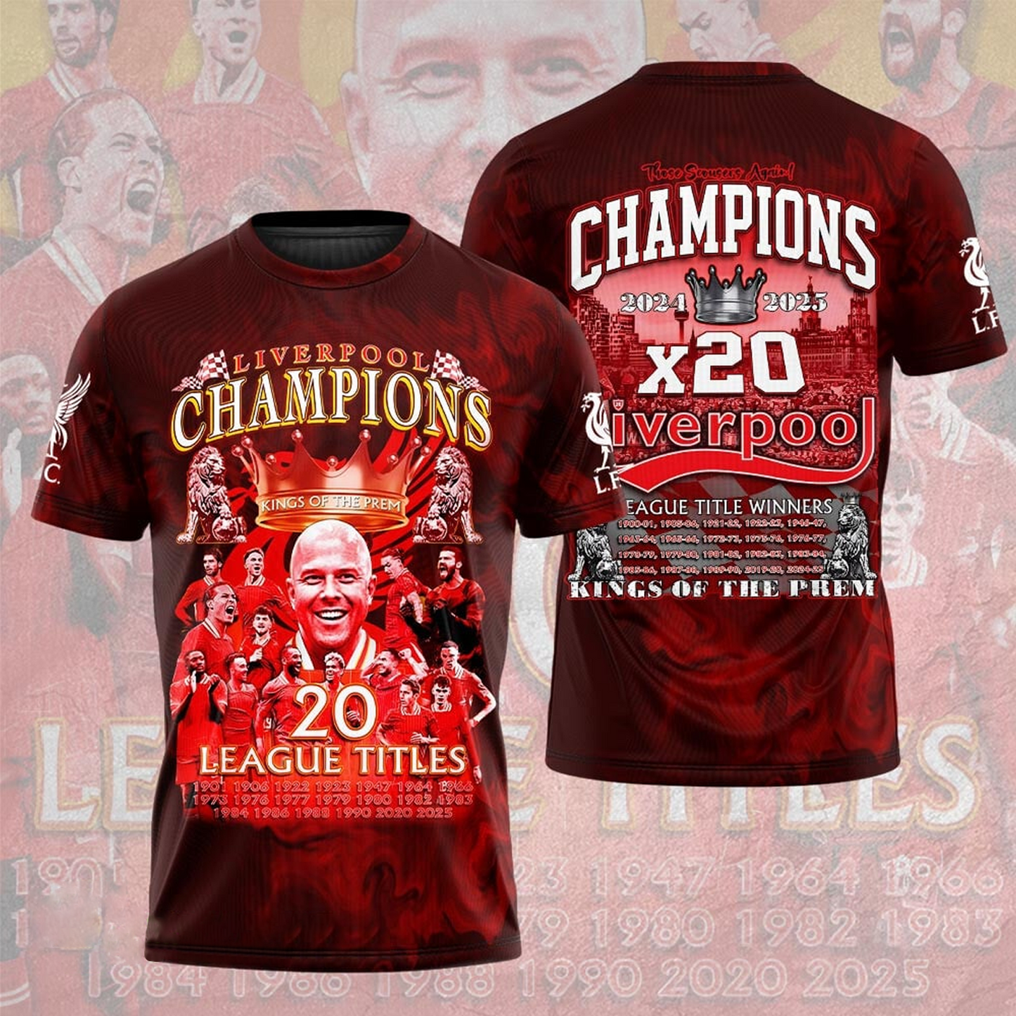 Liverpool FC 3D Shirt 2704 V2 NDD