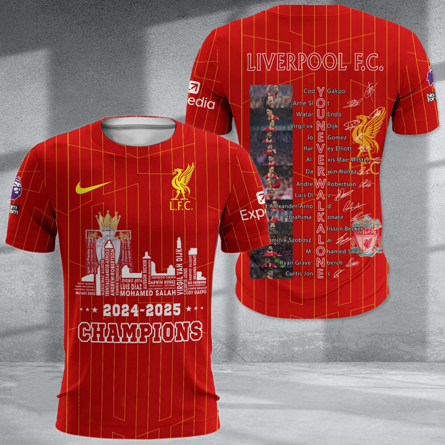Liverpool FC 3D Shirt 2704 V8 NDD