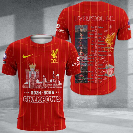 Liverpool FC 3D Shirt 2704 V8 NDD