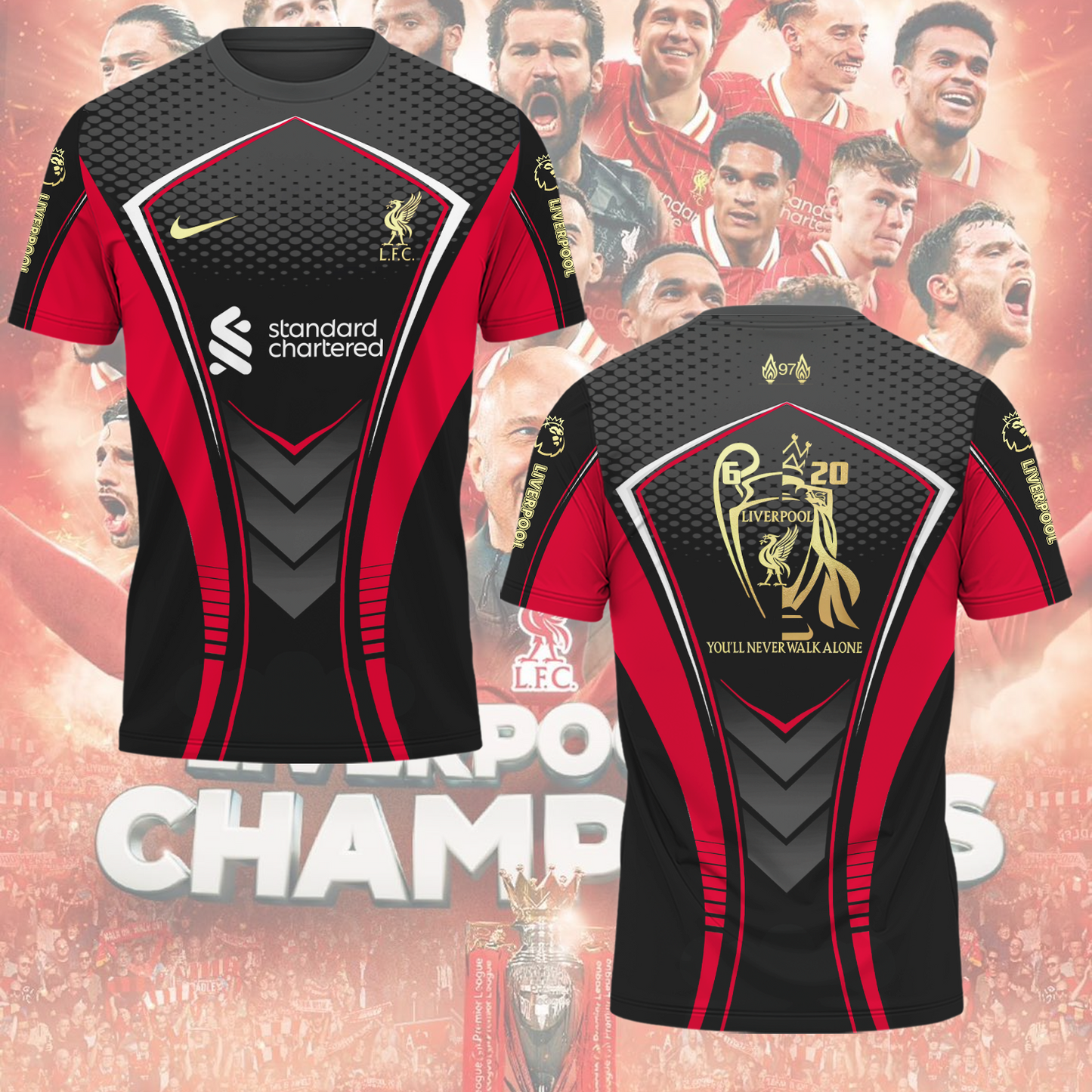 Liverpool FC 3D Shirt V1  NDD TDT