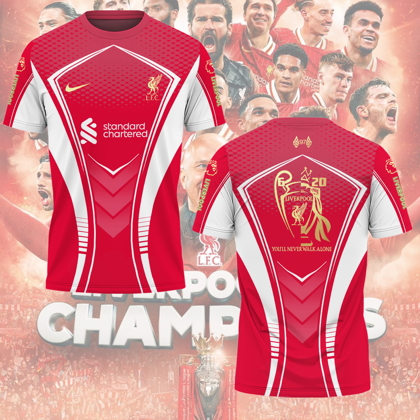 Liverpool FC 3D Shirt V2 NDD TDT