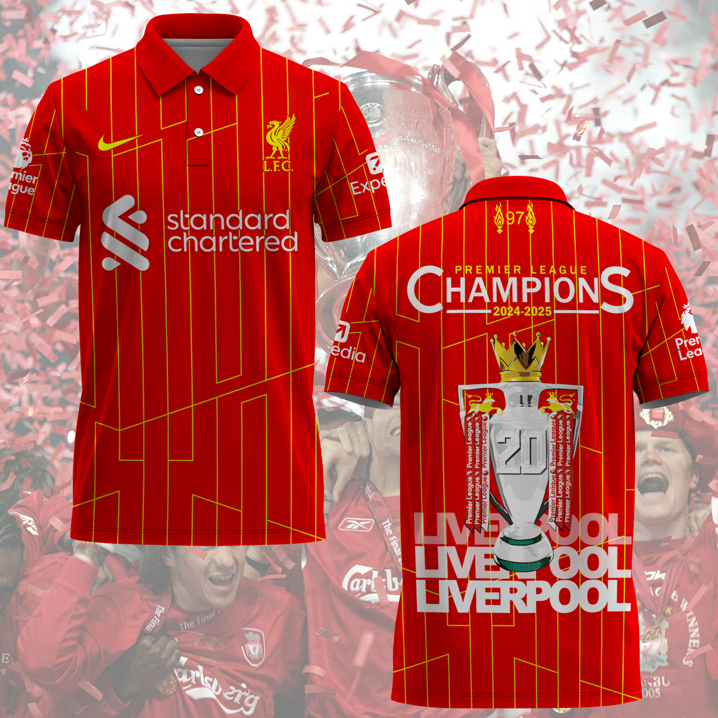Liverpool FC 3D Shirt V5 NDD