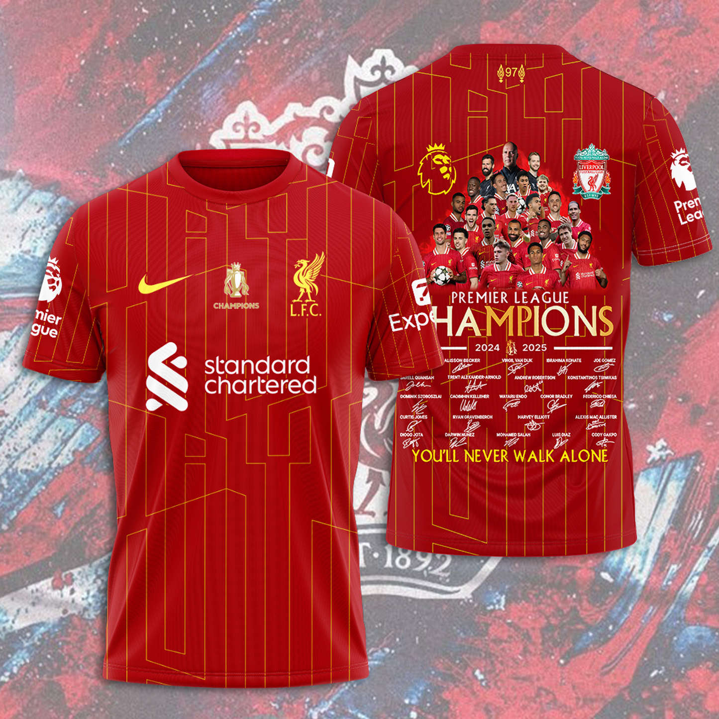 Liverpool FC 3D Shirt V2 NDD