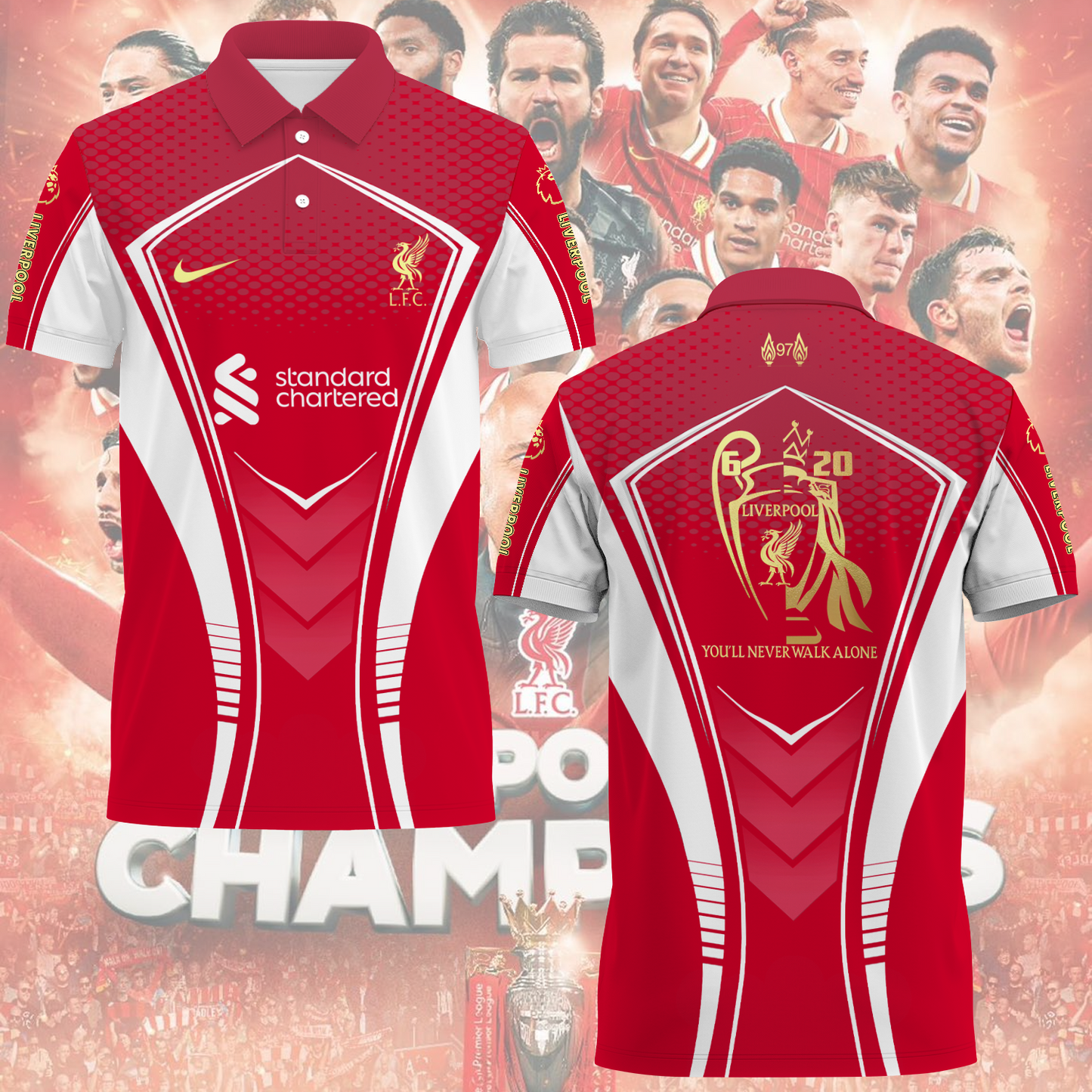 Liverpool FC 3D Shirt V2 NDD TDT