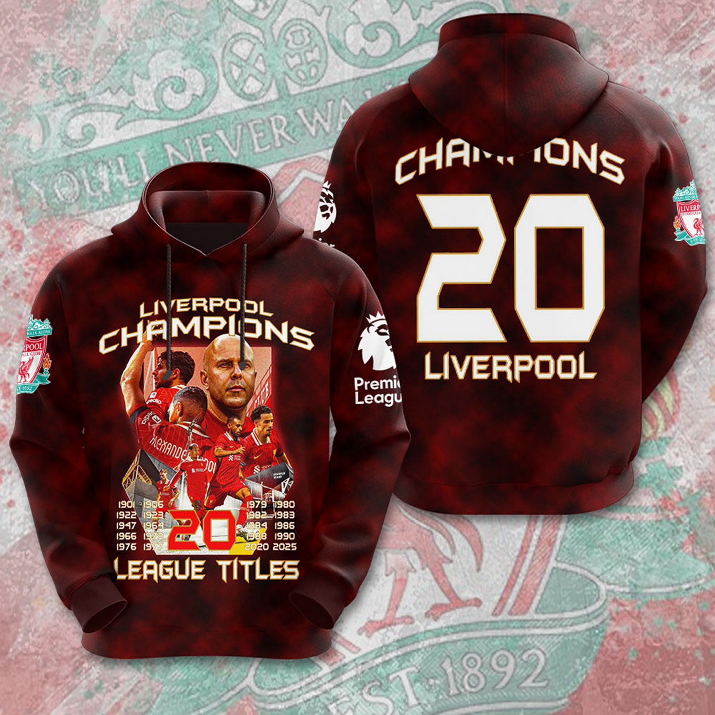 Liverpool FC 3D Shirt V2 NDD DVT