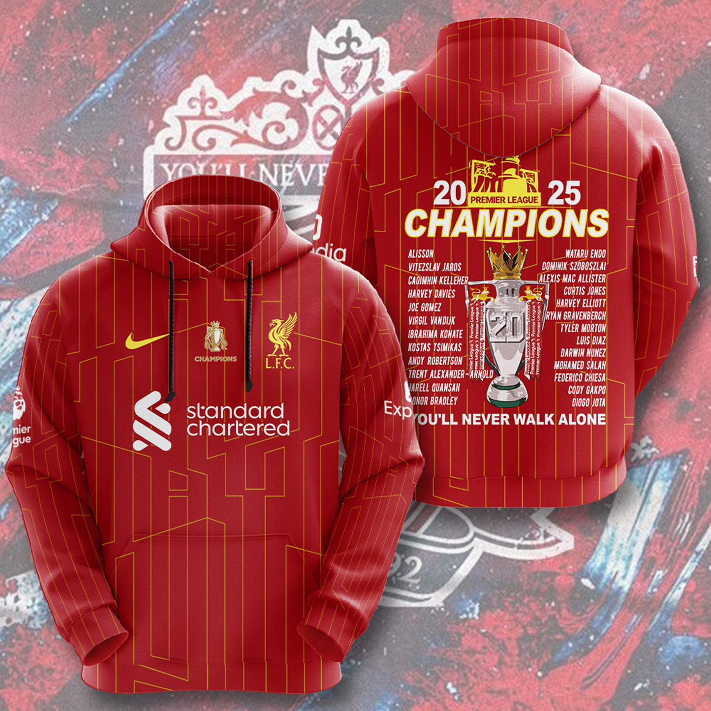 Liverpool FC 3D Shirt V2 NDD DVT
