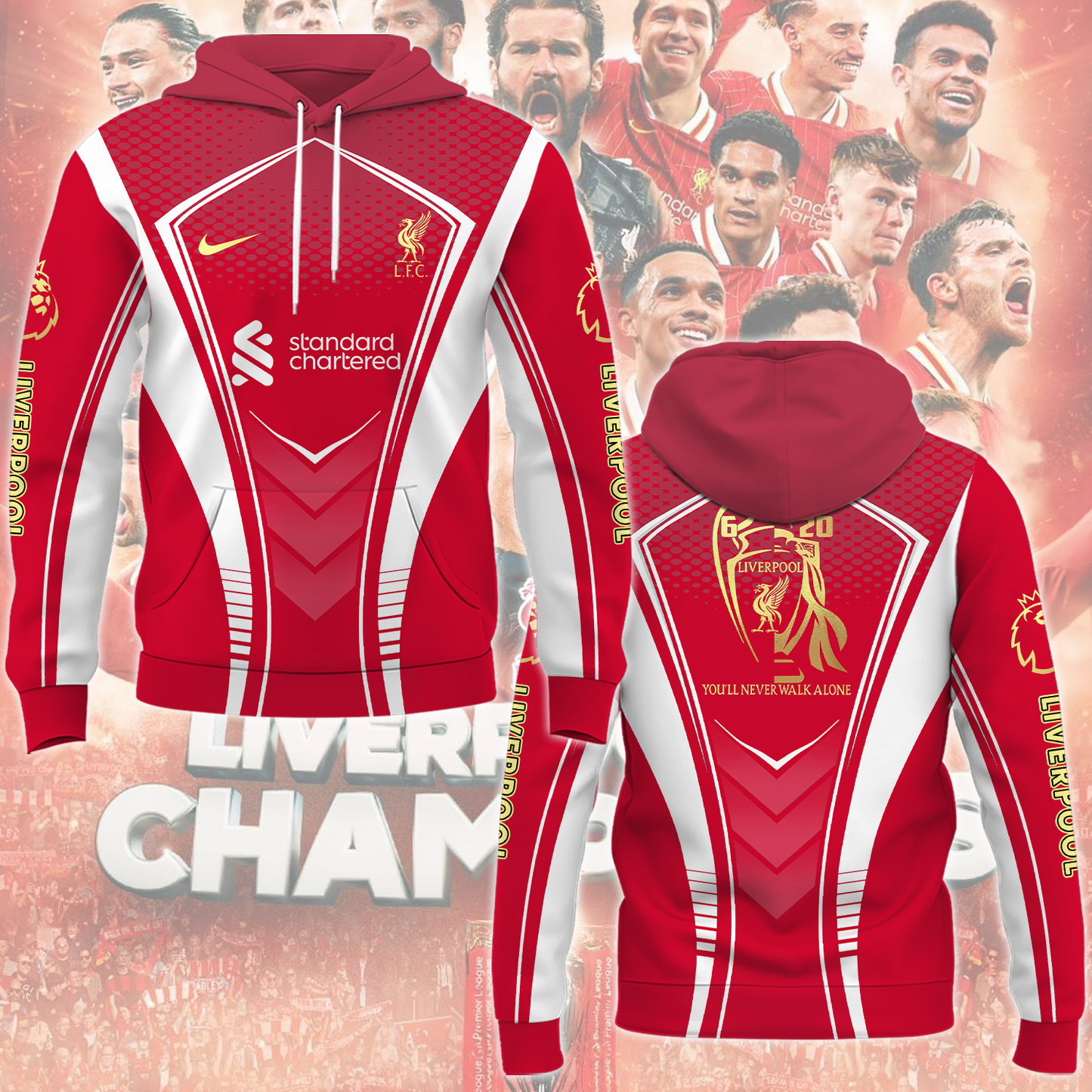 Liverpool FC 3D Shirt V2 NDD TDT