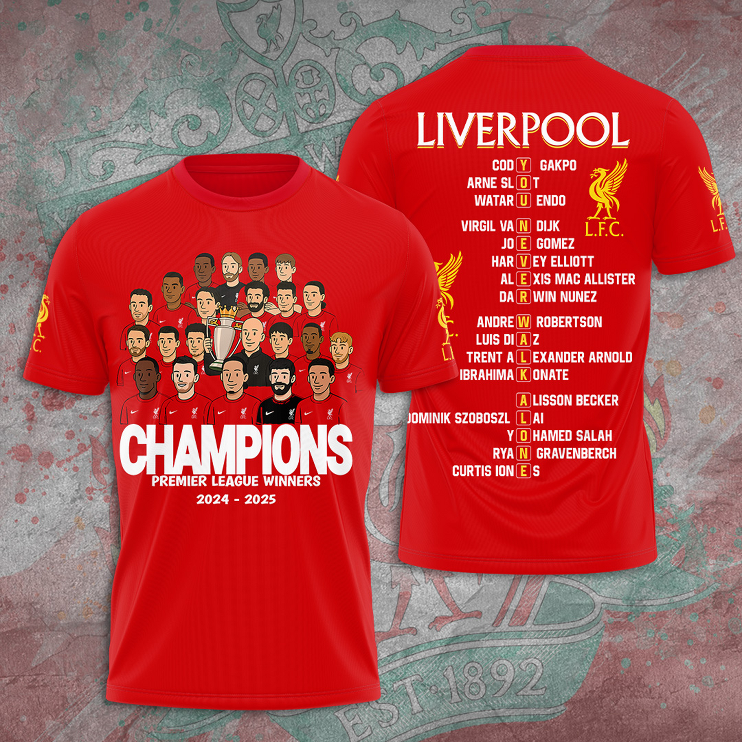 Liverpool FC 3D Shirt V5 NDD