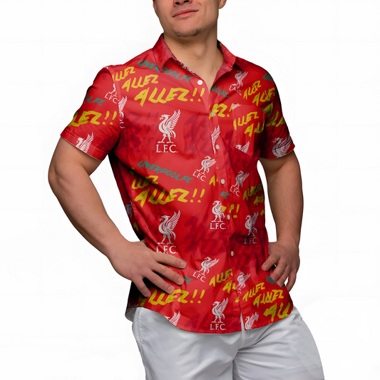Liverpool FC Allez Allez Hawaiian Shirt V1 DATND TANTD