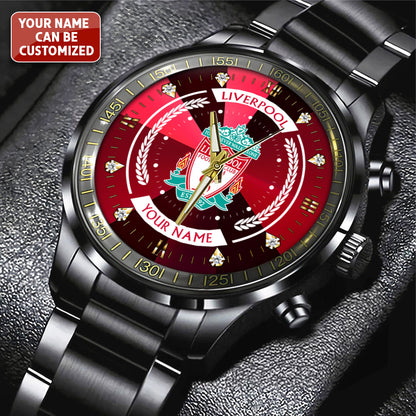 Liverpool FC Black Stainless Steel Watch NDD